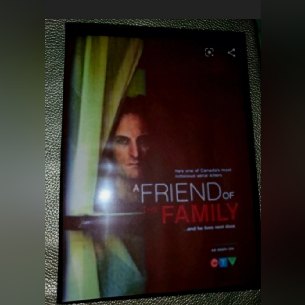 A Friend of the Family ~ Kim Coates ~ (Dvd 2005) ~ ULTRA RARE